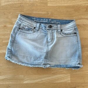 Jrs 7 Mini jean skirt
